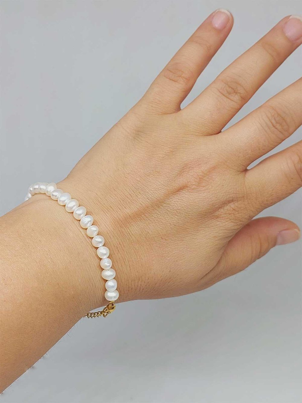 İnci Royal 6mm Tasarım Bileklik (51546)