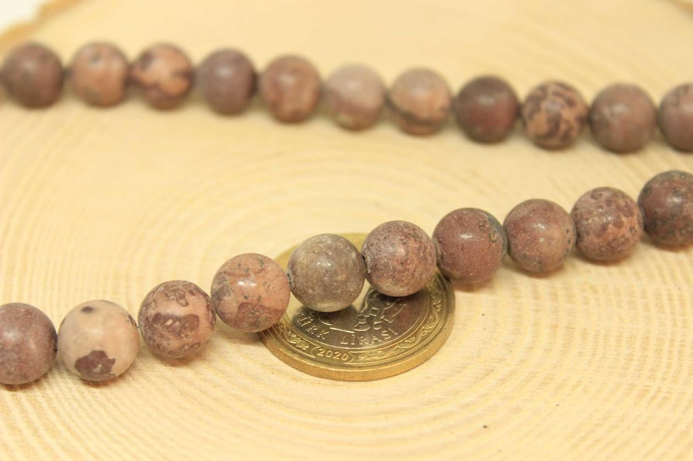 Jasper Taşı 9-9.5mm Aralığı/adet (25830-1)