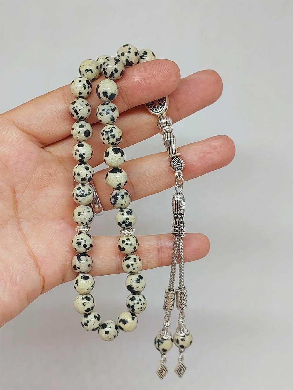 Jasper Taşı Tesbih 33Lük 8mm (27580)