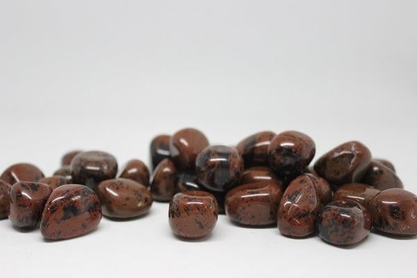 Kahverengi Obsidiyen Taşı Tamburlanmış (5-8 gram)