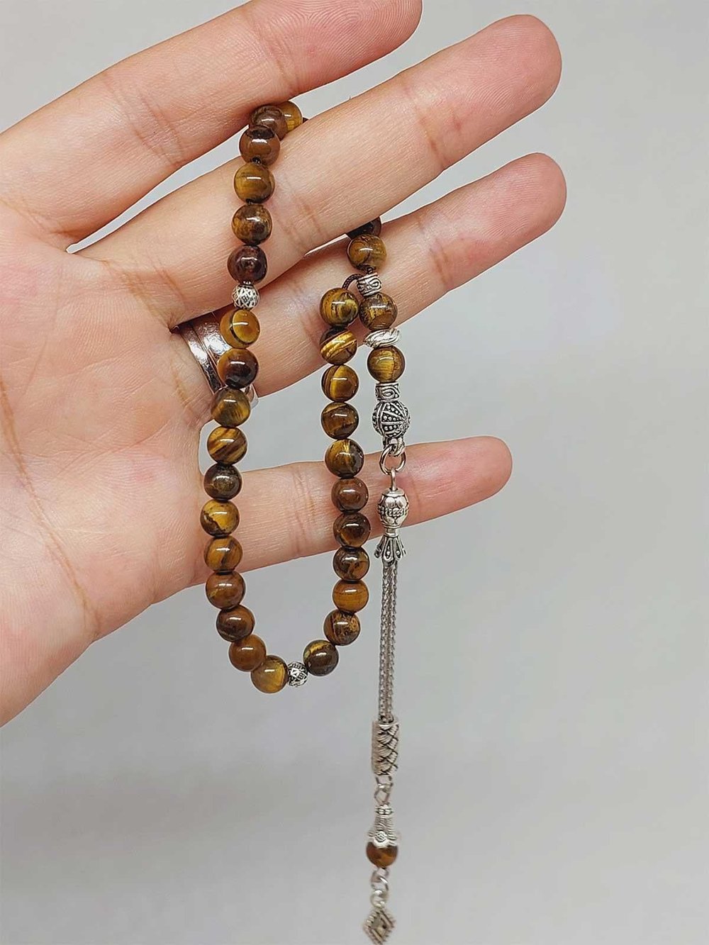 Kaplangözü Taşı Tesbih 33Lük 6mm (2903)
