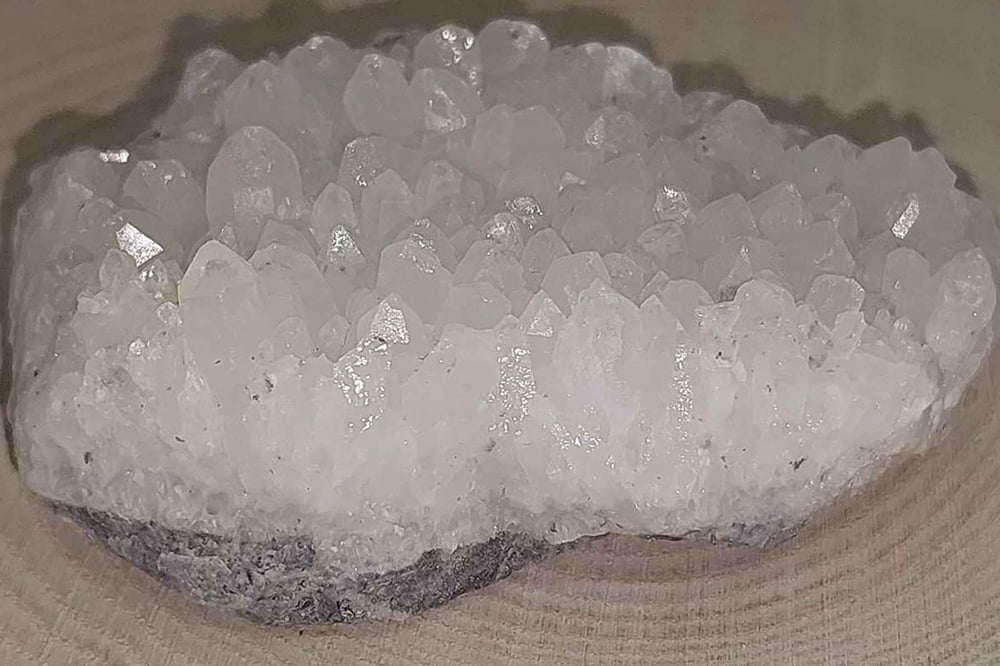 Kristal Kuvars Taşı Kütle Ham Parça - 114gram (26100)