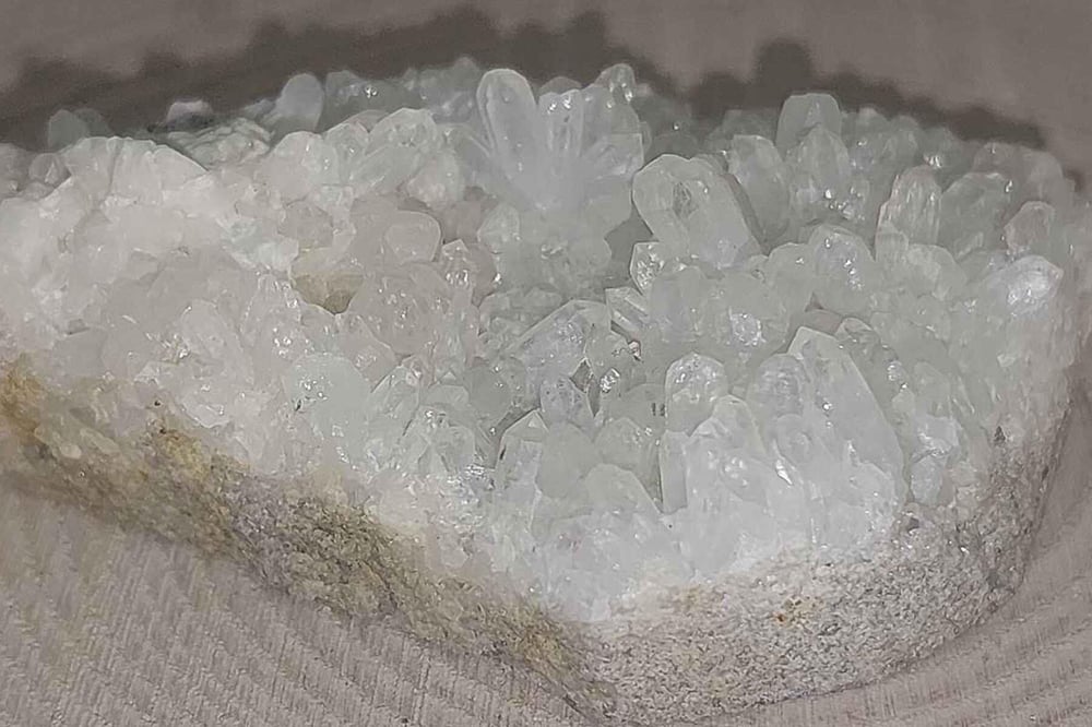 Kristal Kuvars Taşı Kütle Ham Parça - 72gram (27010)