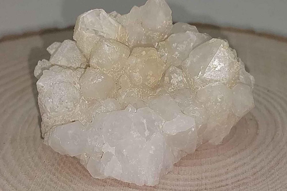 Kristal Kuvars Taşı Kütle Ham Parça - 94gram (26090)