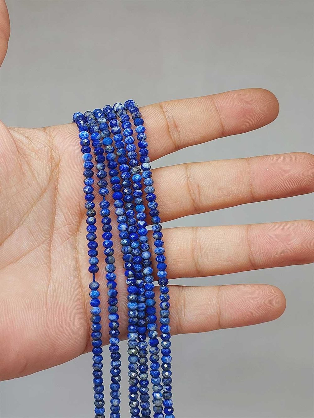 Lapis Taşı Dizi 2*3mm (51224) YARIM Dizi (17cm uzunluğundadır)