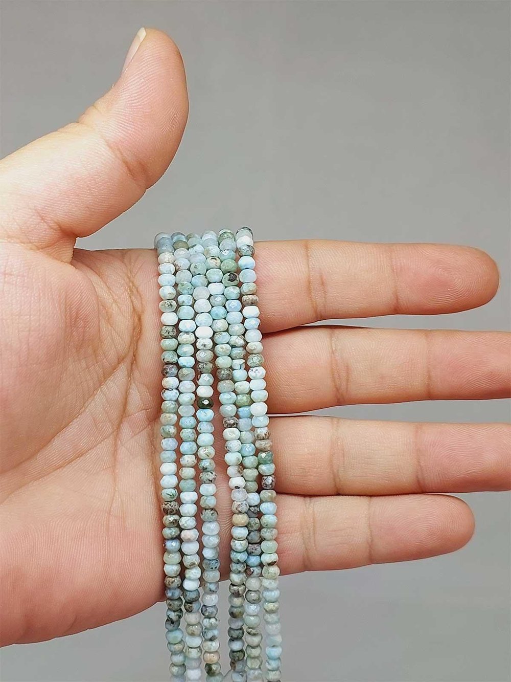 Larimar Taşı Dizi 2.5*3.5mm (51218)