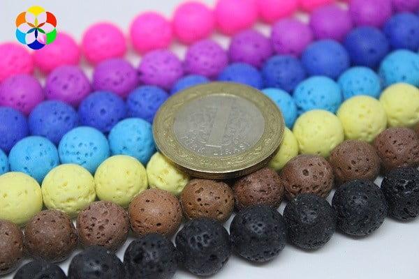 Lav Taşı Eflatun Renkli 10mm/adet