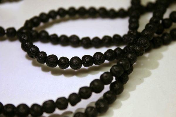 Lav Taşı YARIM Dizi 4mm (18cm uzunluğundadır)
