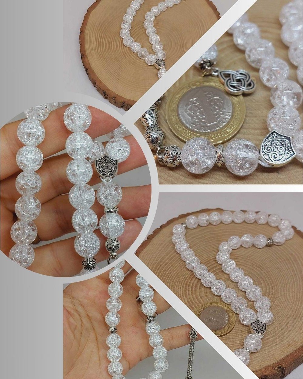 Necef Taşı 33lük Tesbih 10mm (8916)