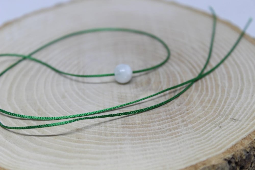 Paraşüt İpi Yeşil 0.8mm / 1 metre (0.8mm ve üzeri taşlar için)
