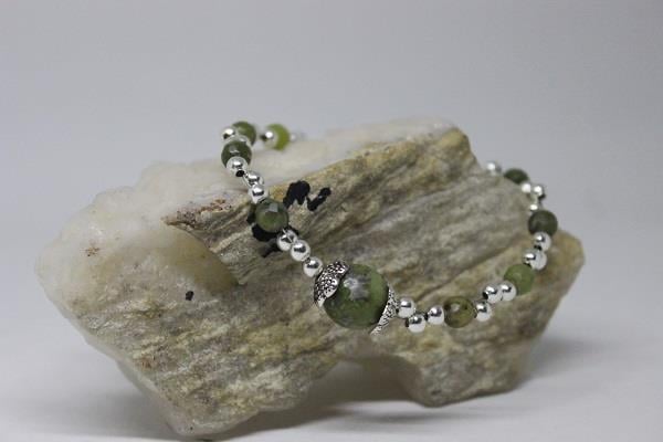 Peridot (Zebercet) Taşı Bileklik