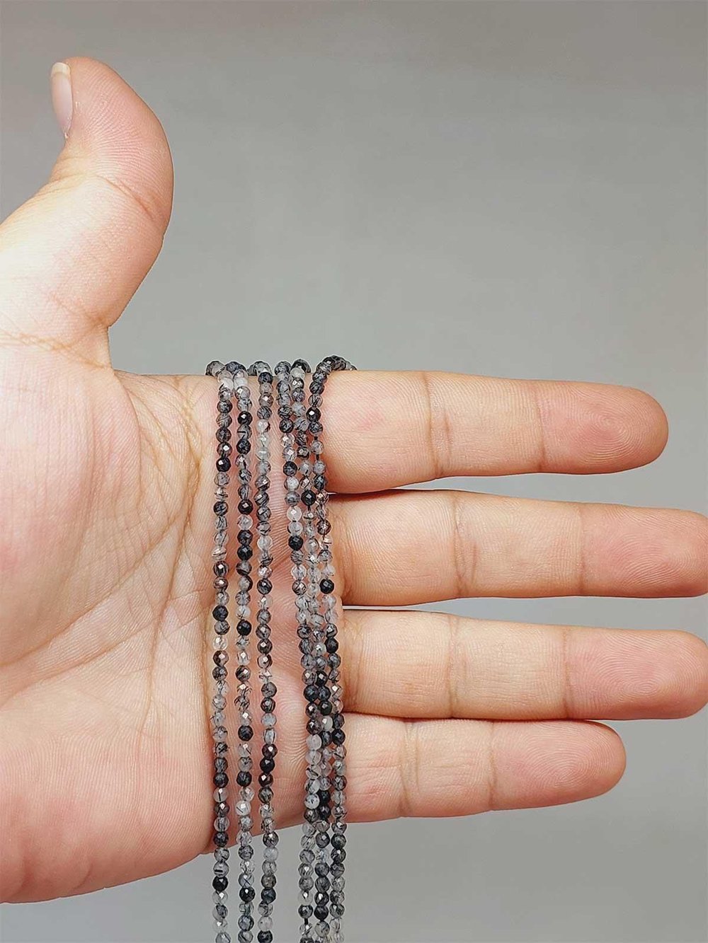 Rutil Kuvars Taşı Dizi 2mm (51188)