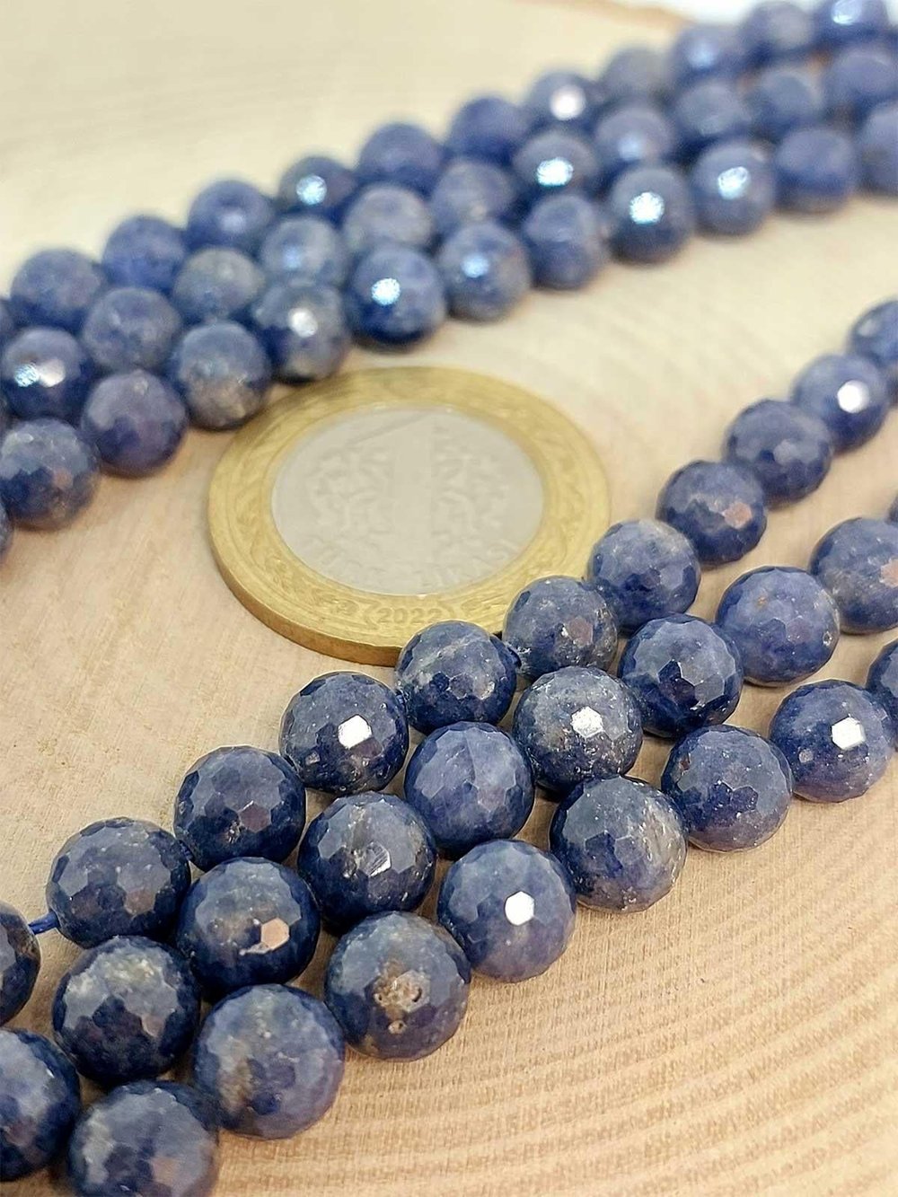 Safir Taşı Faset Kesim 7mm/adet (45508-1)