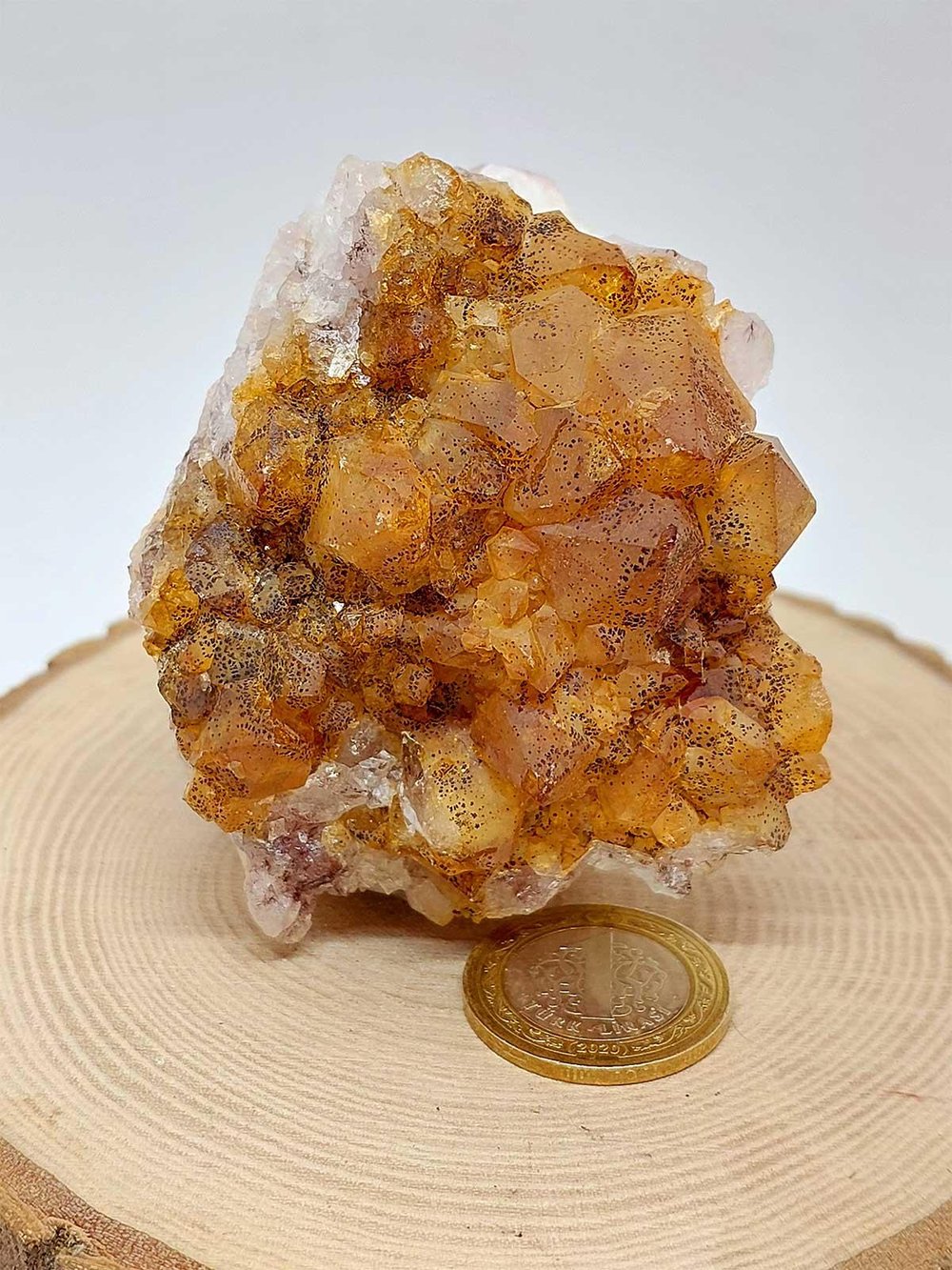 Sitrin Taşı Kütle Ham Parça - 330gram (44626)