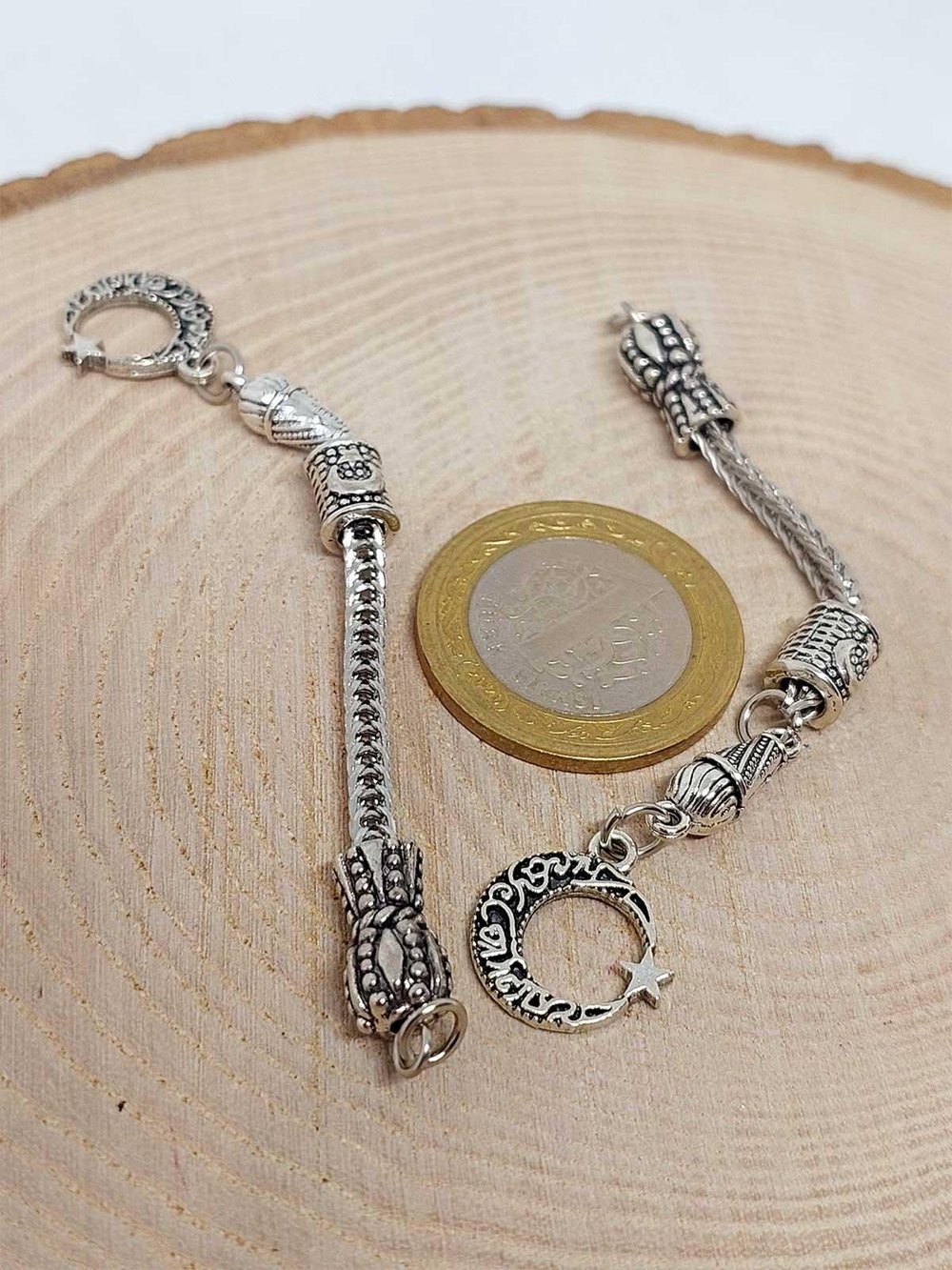 Tek Dallı Metal Tesbih Püskülü/adet (45130)