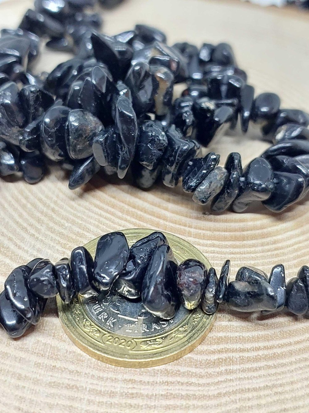 Turmalin Taşı Siyah Doğal Küçük Taşlar/10 adet