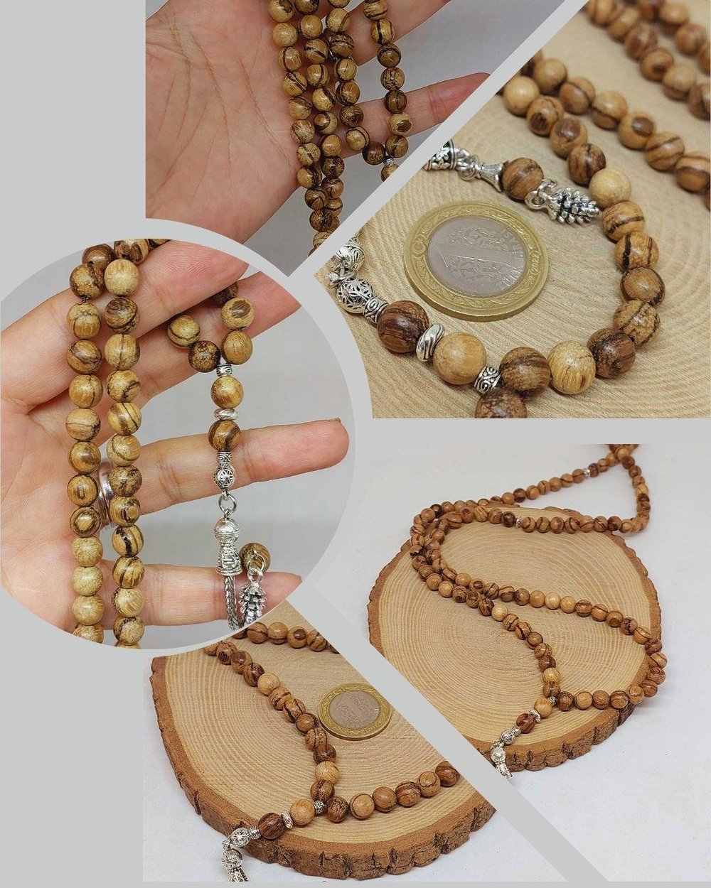 Ud Ağacı 99luk Tesbih 7.5mm (45258)