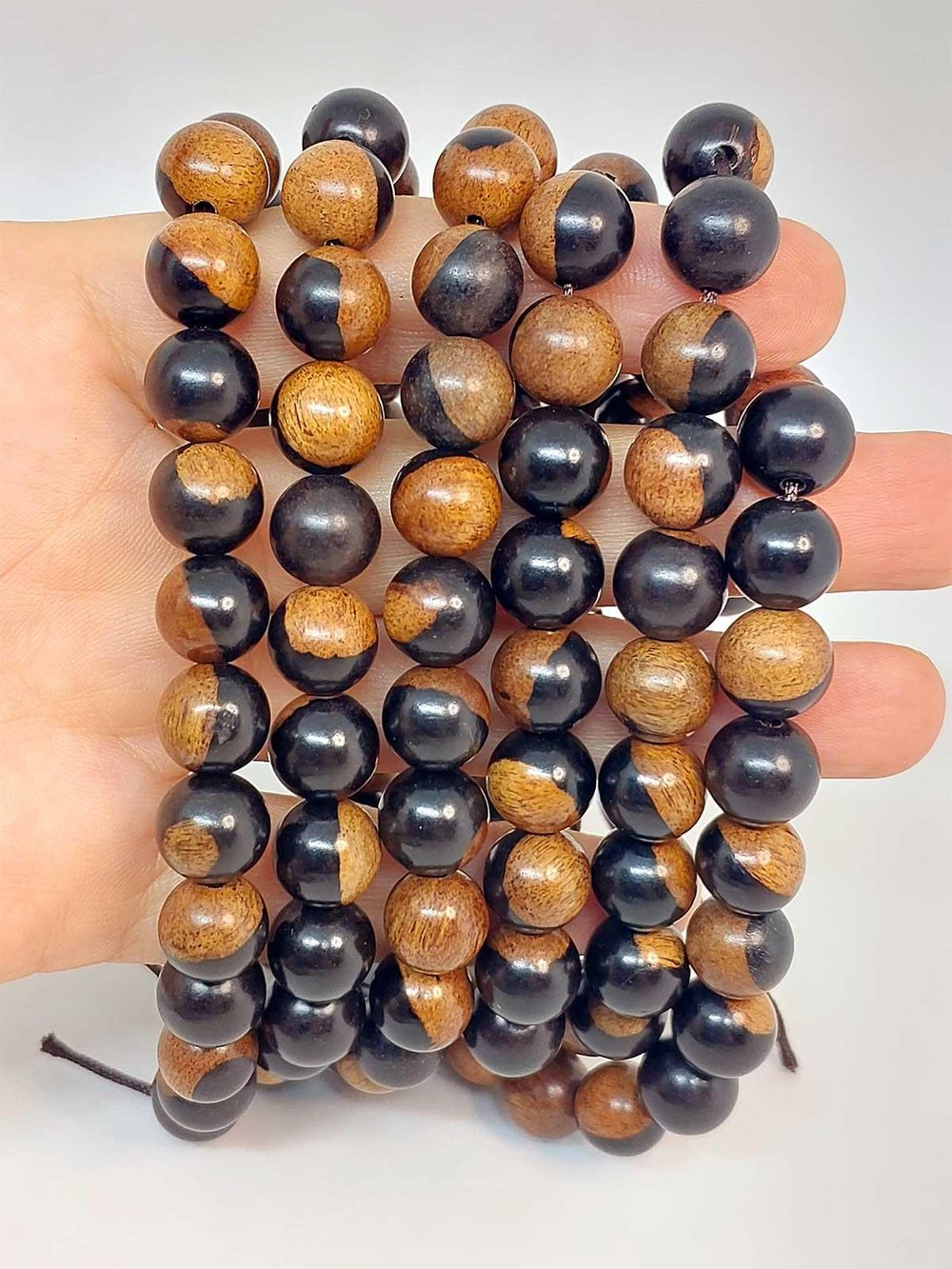 Ud Ağacı Ahşap YARIM Dizi 10mm (45280) (18cm uzunluğundadır)