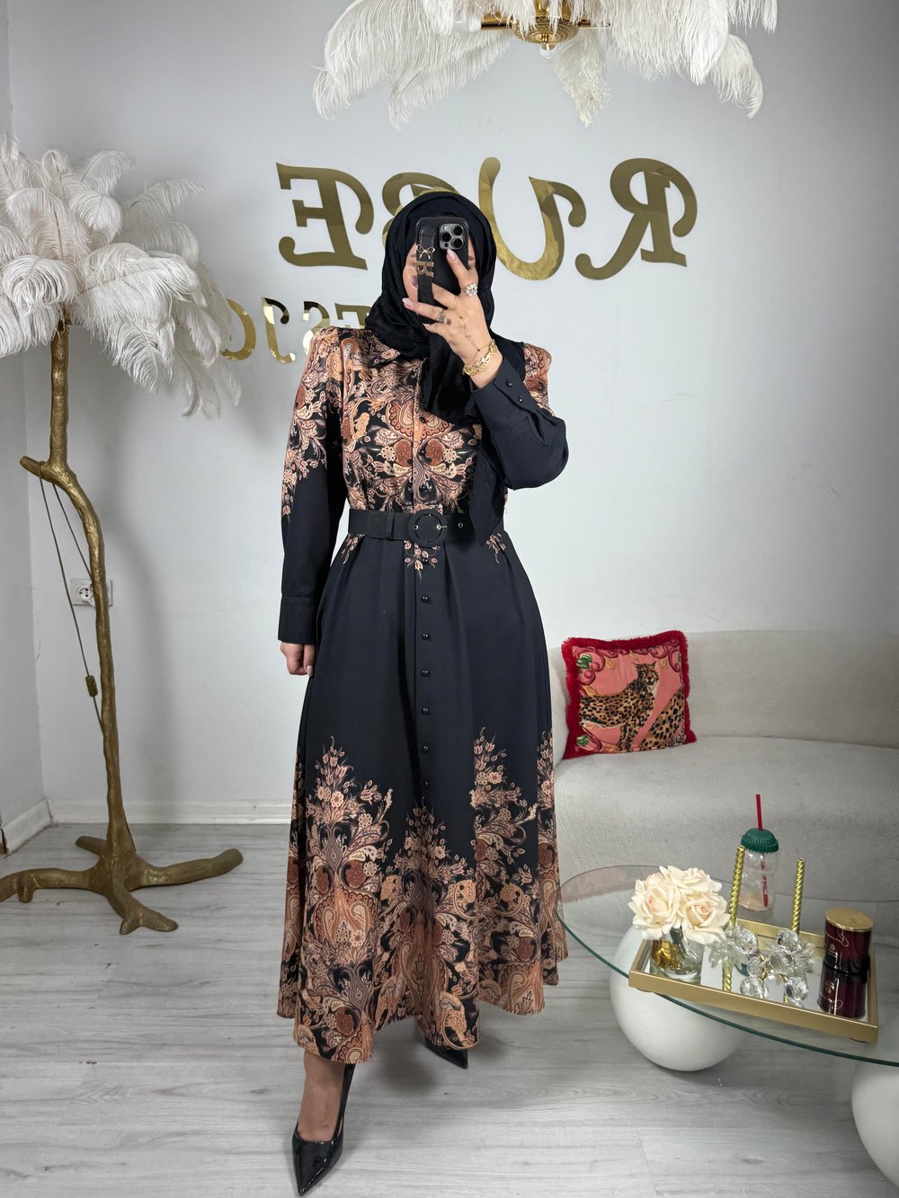 LUXURY GOLD DRESS