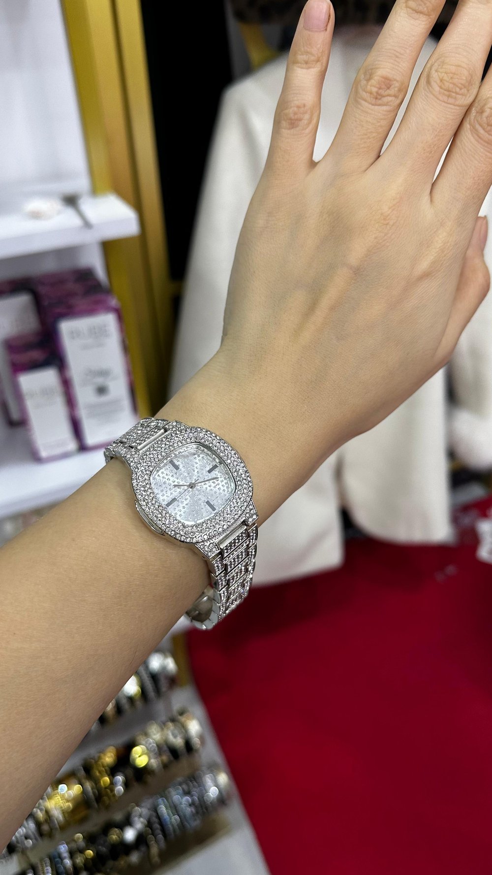 SWAROVSKİ TAŞLI SAAT