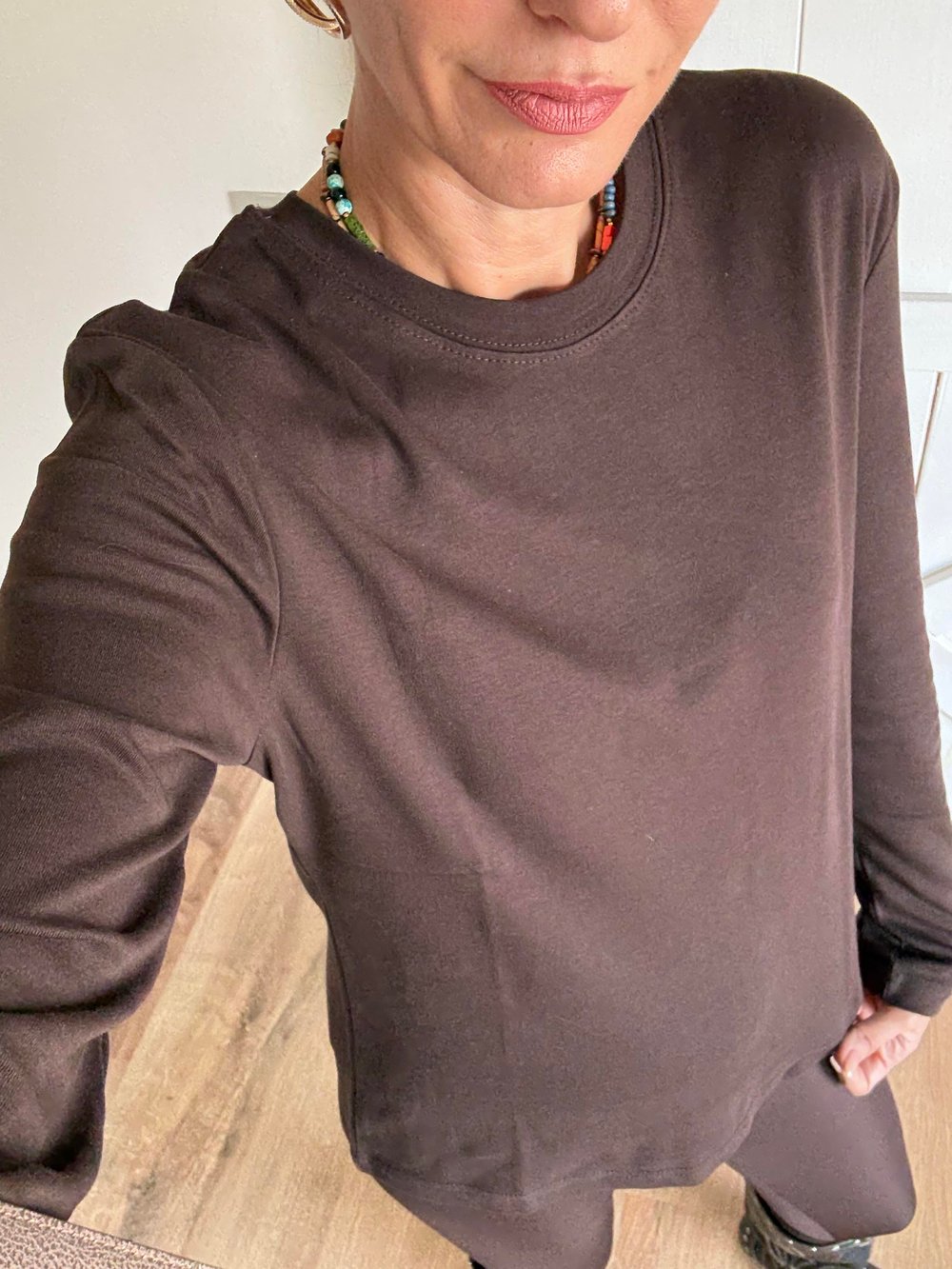 Acı Kahve Massi Uzun Kollu Basic