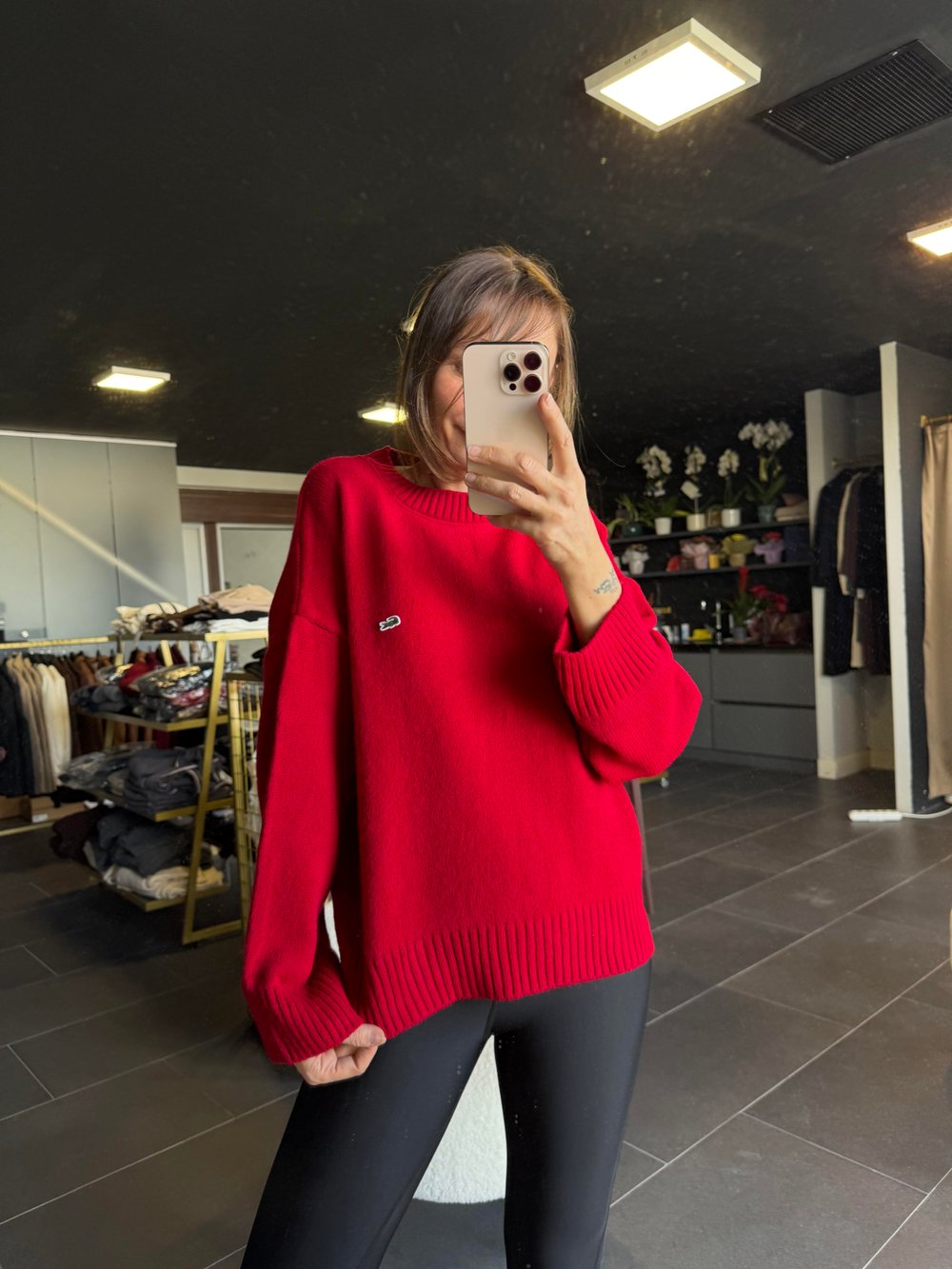 Basic Kırmızı Kazak