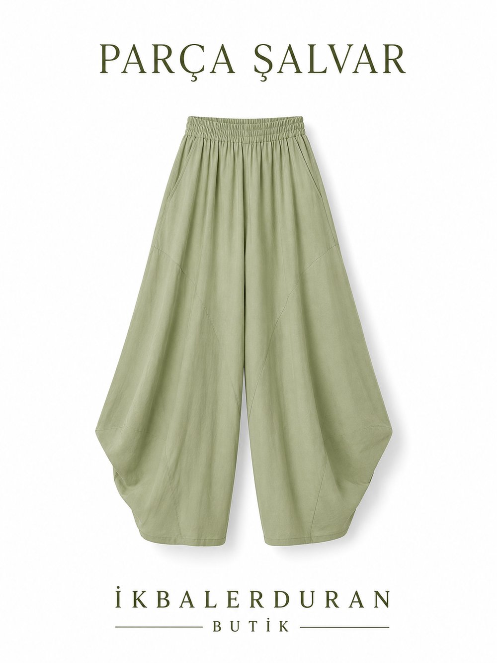 Çağla Frankly Model Şalvar Pantolon