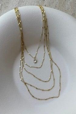 ÇOKLU KOLYE GOLD