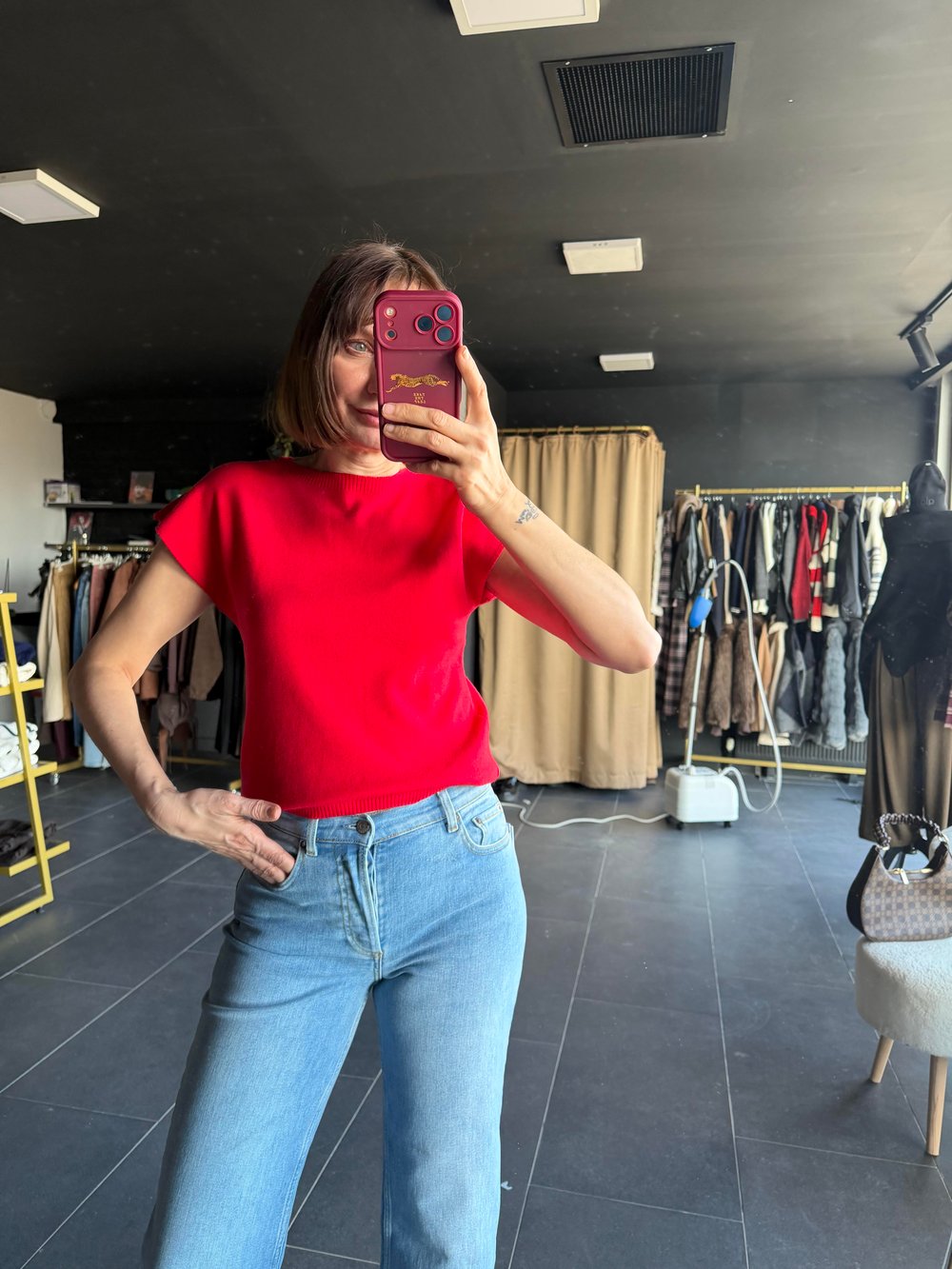 Corsman Kırmızı Triko