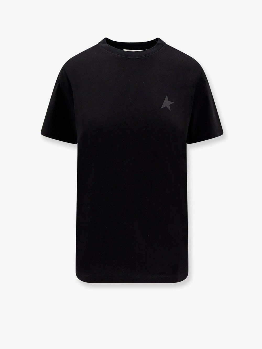 Golden Siyah Basic Star Tshirt