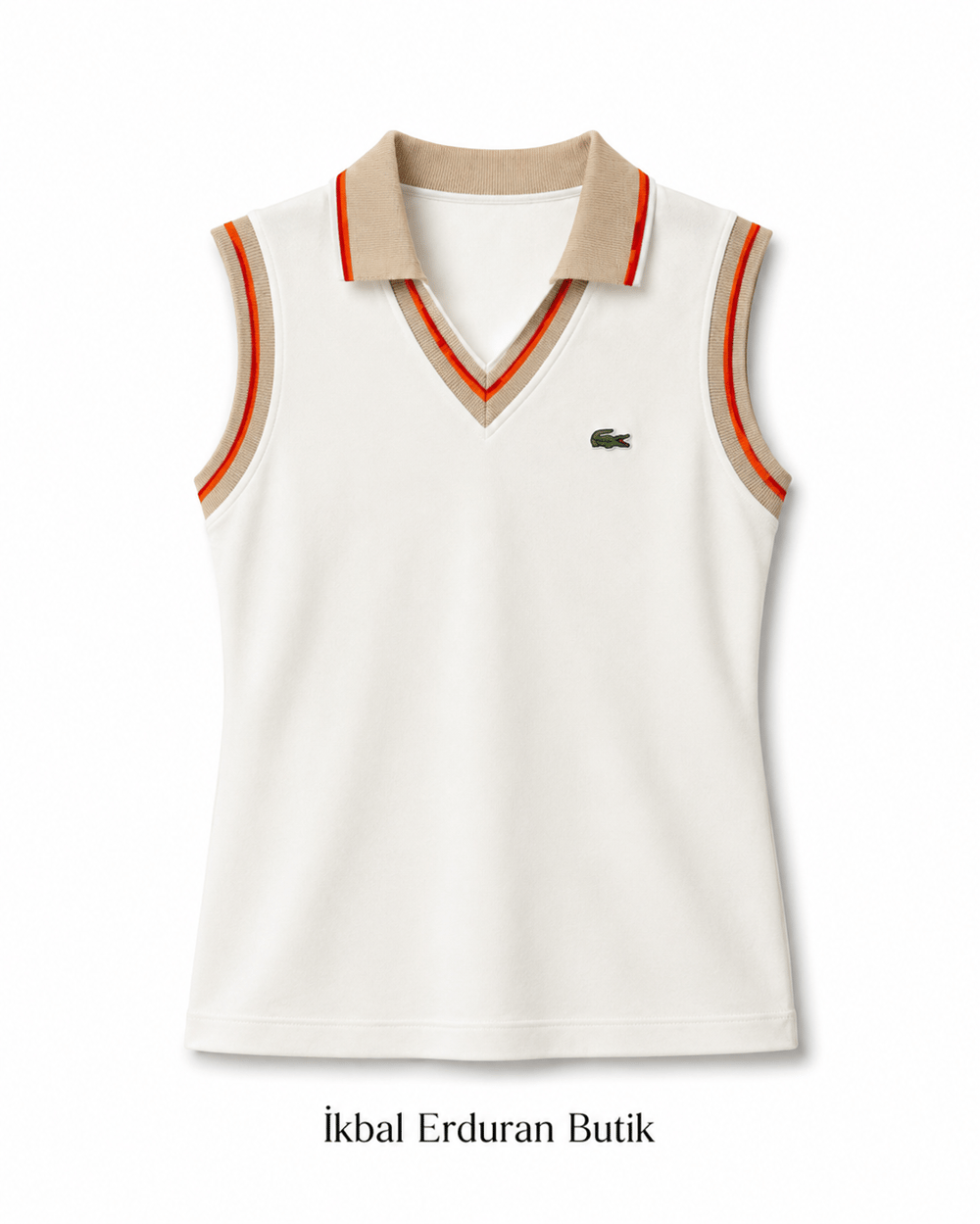 Golf Beyaz Kulüp Polo Yaka Tshirt