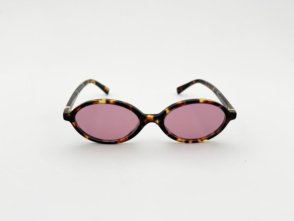 Kahveee Çerçeve Pink Cam Sunglasses