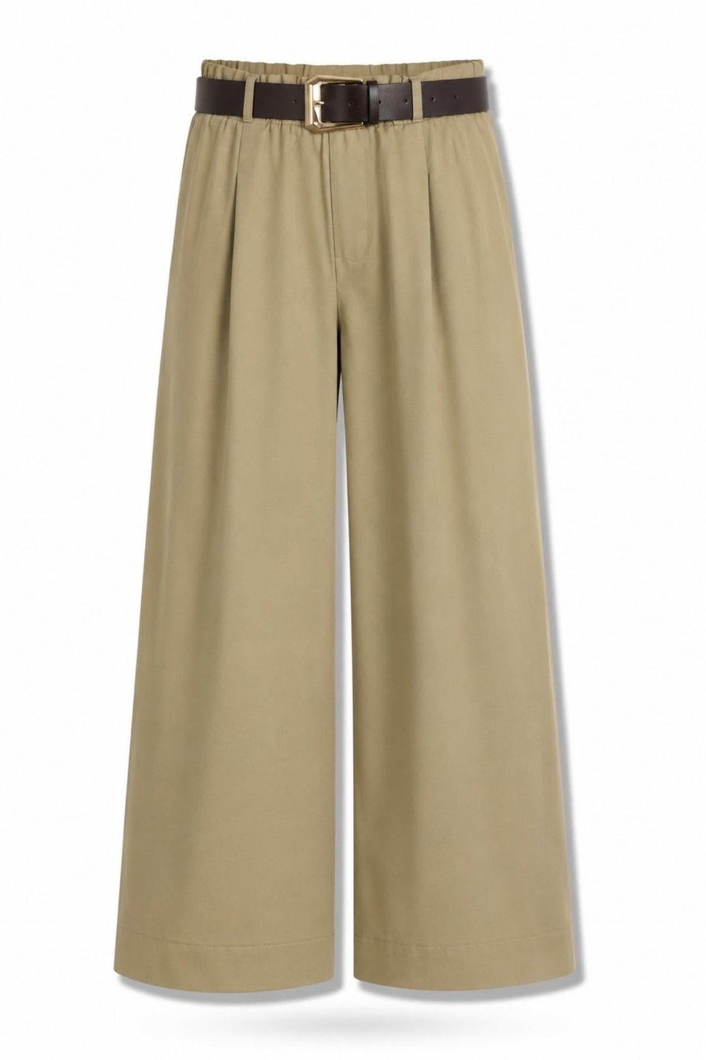 Kos Model Haki Kemerli Pantolon