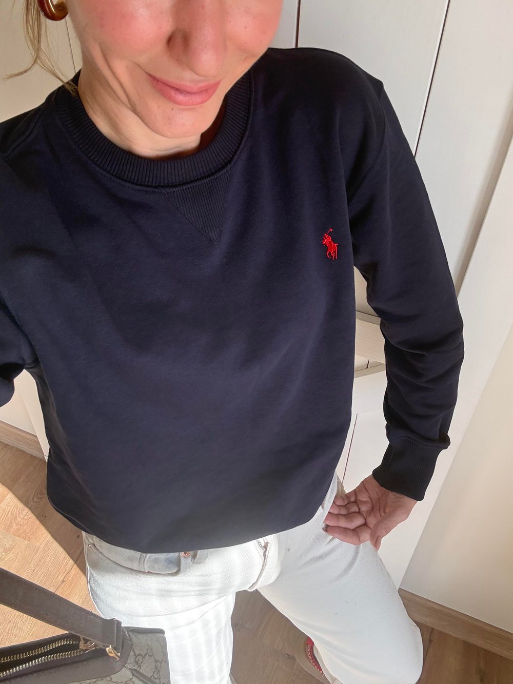 Lacivert Basic Sweatshirt Denny