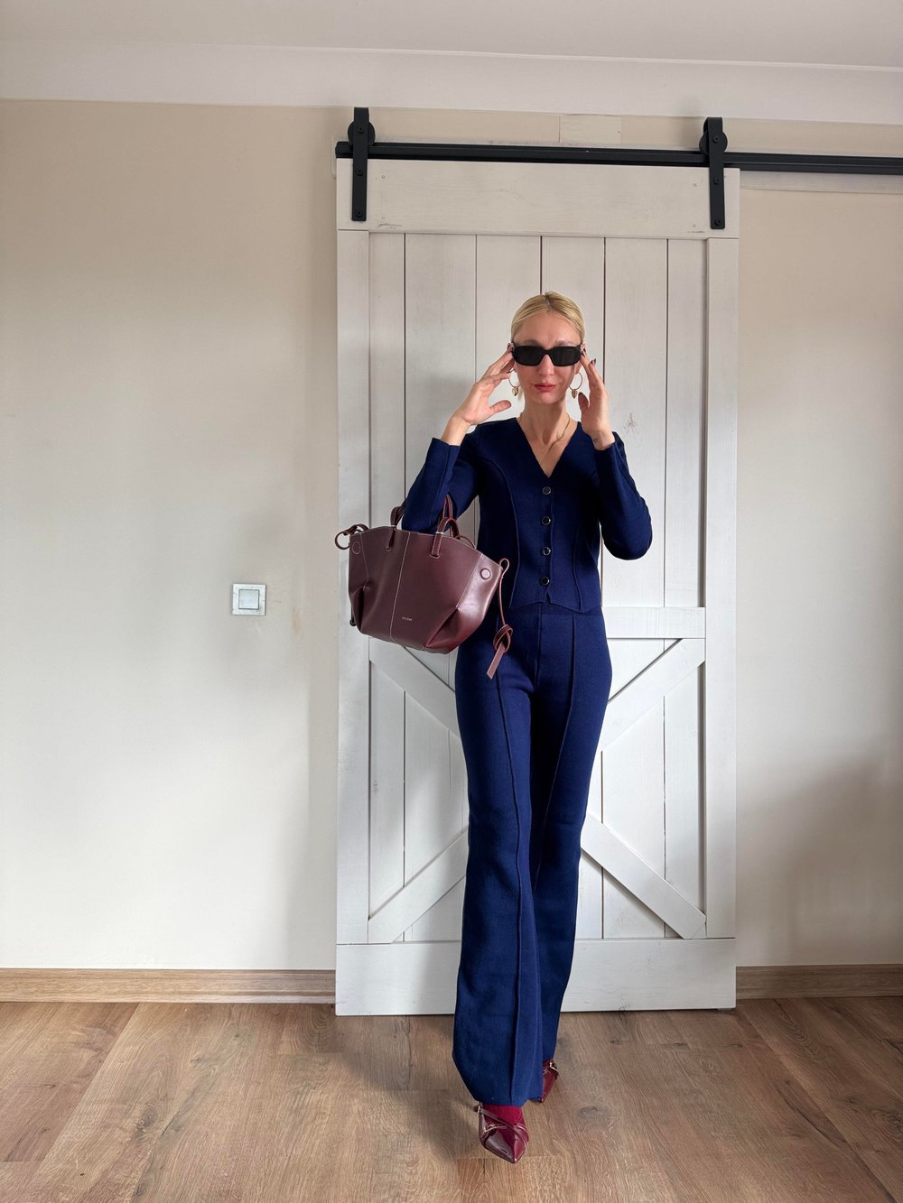 Md Laciver Düğmeli Takım