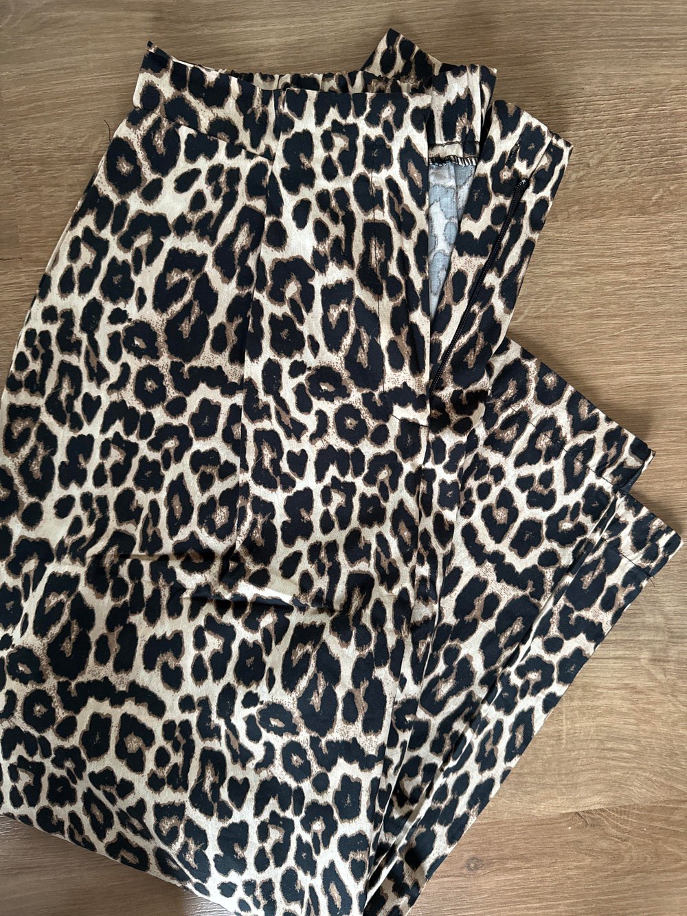 Md Leopar Kumaş Pantolon