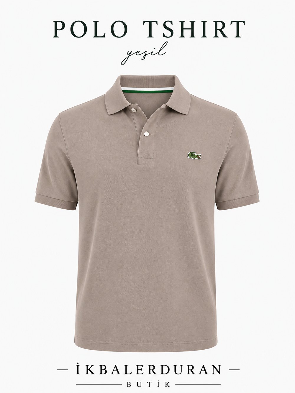 Polo Yaka Lcs Vizon Tshirt