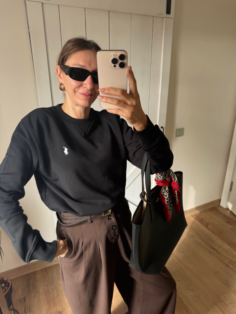 Siyah Basic Sweatshirt Bitter