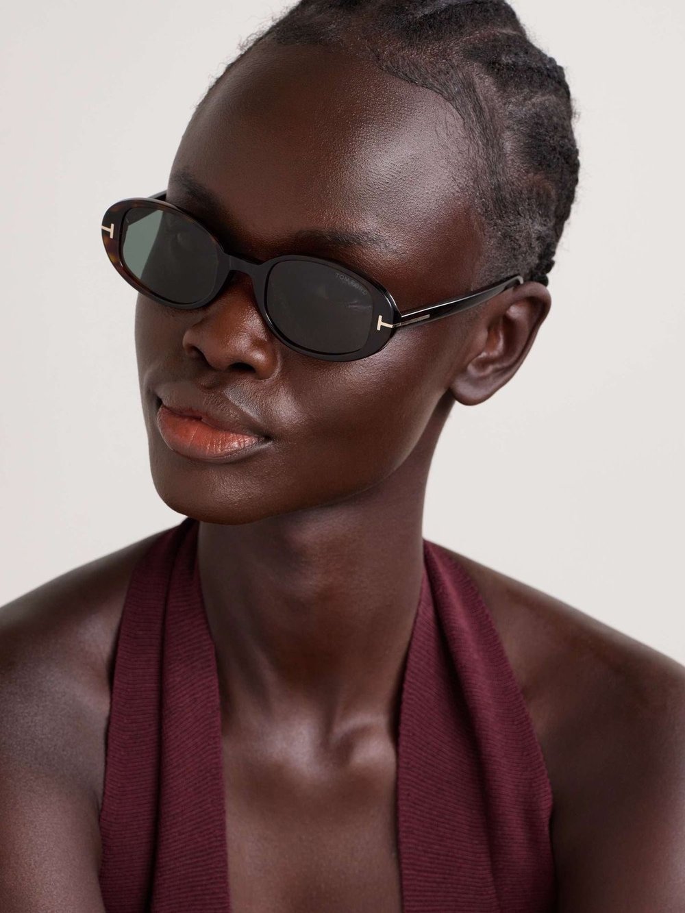 TOM FORD OVAL SUNGLASSES