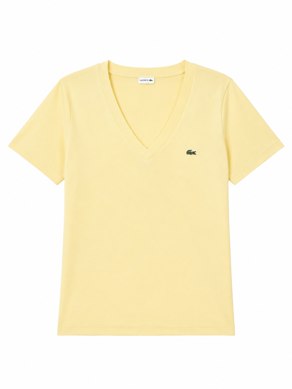 V Yaka Lcs Papatya Tshirt