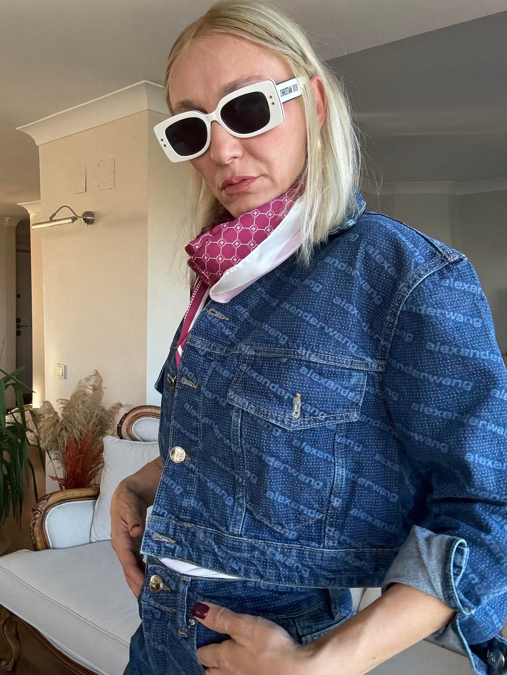 Wang Denim Ceket