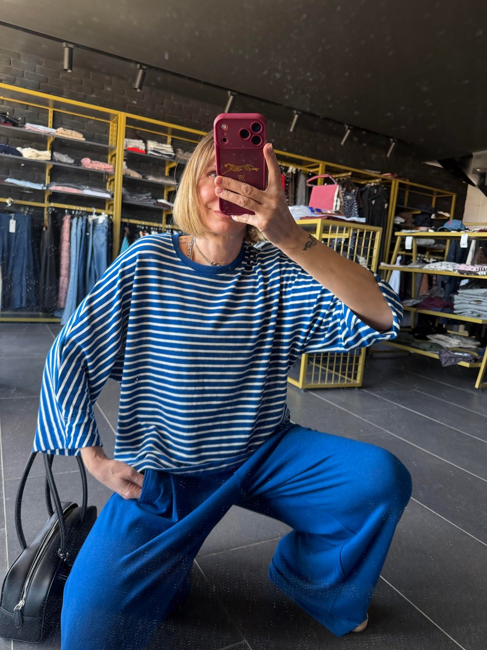 Yarasa Kol Çizgili Basic