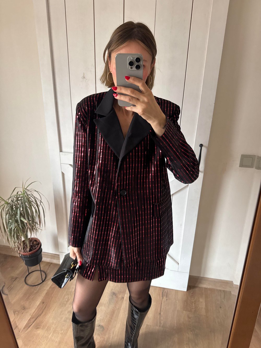 Zr Blazer Bordo Takım