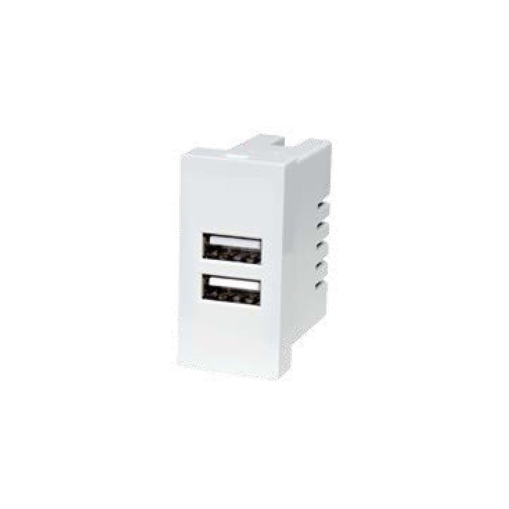 MUTLUSAN 888 049 050062 45X22,5 2Lİ USB ŞARJ PRİZİ 5V 2,1A