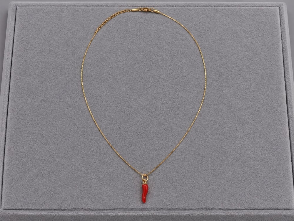 Red Pepper Ruby Kolye