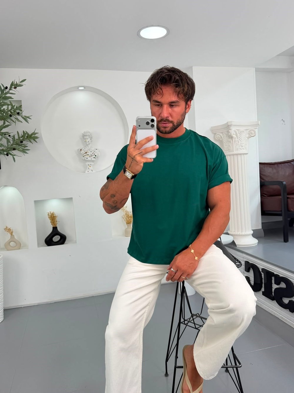 Zümrüt RL Boxy Fit Basic Tshirt