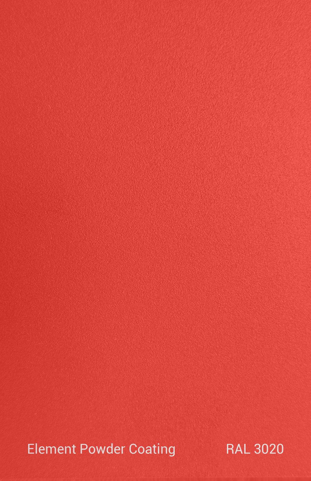 PE TGIC RAL 3020 TEXTURE