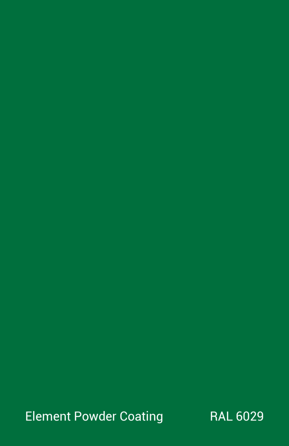 PE TGIC RAL 6029 MAT