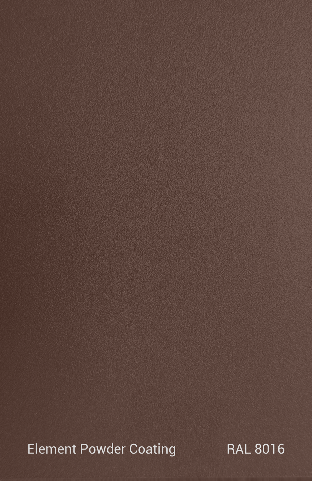 PE TGIC RAL 8016 TEXTURE