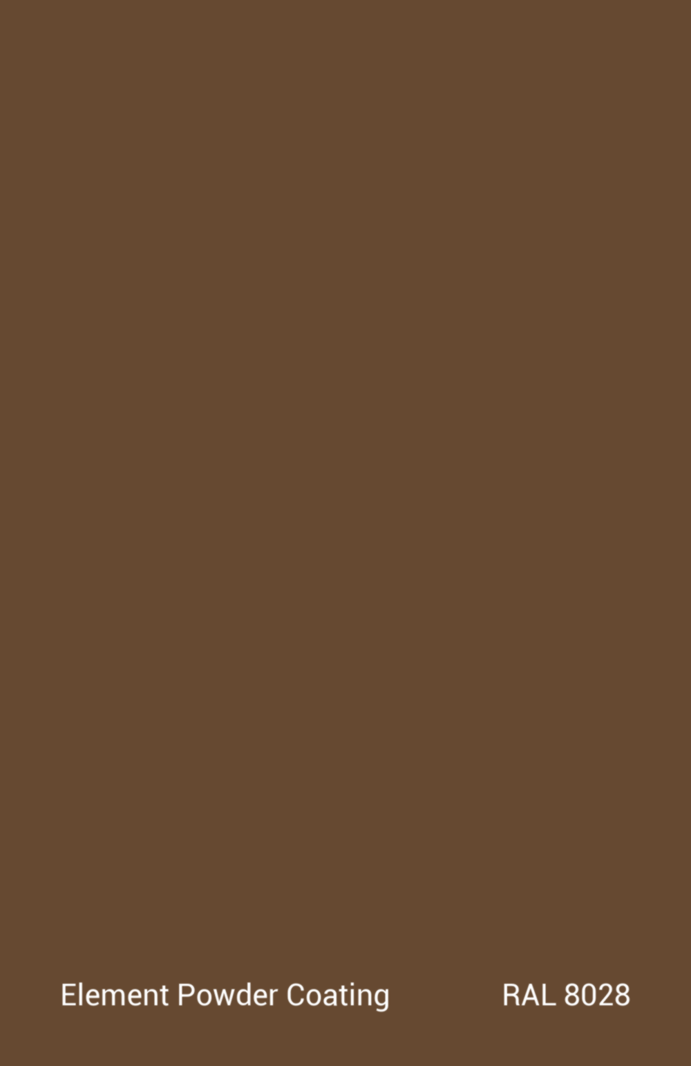 PE TGIC RAL 8028 PARLAK